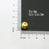 500pcs/lot Beads End Cap 8mm for DIY Accessories
