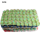 500pcs Mixed Pvc Sequins Flower Applique DIY Decoration Bead Patch