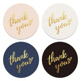 500pcs Thank You Round Stickers for Gift Box Decoration DIY