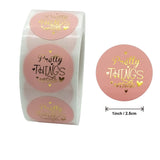 500pcs Pink Pretty Things Inside Stickers With Heart Stickers