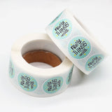 500pcs Round Thank You Stickers Pretty Things Inside Decoration
