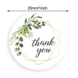 500pcs Greenery Frames Thank You Stickers Wedding Party Envelope Decoration