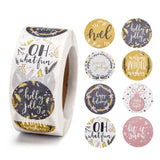 500pcs Thank You Stickers Gift Sealing Labels DIY Scrapbook Birthday Party Decor