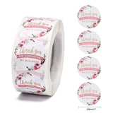 500pcs Thank You Stickers Gift Sealing Labels DIY Scrapbook Birthday Party Decor