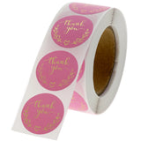 500pcs Thank You Foil Seals Stickers for Packaging Box Envelope Scrapbooking