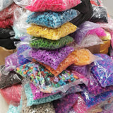 500pcs DIY Candy Flatback Bear Beads 10*16mm