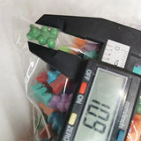 500pcs DIY Candy Flatback Bear Beads 10*16mm