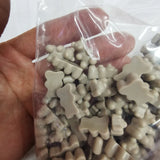 500pcs DIY Candy Flatback Bear Beads 10*16mm