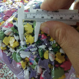 500pcs Resin Mini Cartoon Animal Sticker Set for DIY Crafts