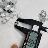 500pcs 10mm DIY Candy Carton Beads Sticker for Nail Art Jewelry Making