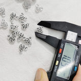 500pcs 10mm DIY Candy Carton Beads Sticker for Nail Art Jewelry Making