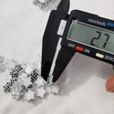 500pcs 10mm DIY Candy Carton Beads Sticker for Nail Art Jewelry Making