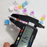 500 Small Bear Half Beads for DIY Jewelry Making