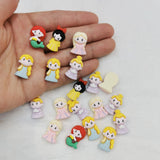 500pcs Resin Candy Sea-Maid Sticker Beads DIY Jewelry Making Accessories