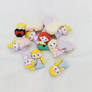 500pcs Resin Candy Sea-Maid Sticker Beads DIY Jewelry Making Accessories