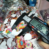 500PCS DIY Cartoon Heart Rabbit Sticker for Scrapbook Hairpin Jewelry