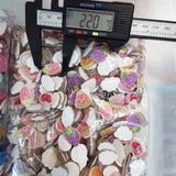 500PCS DIY Cartoon Heart Rabbit Sticker for Scrapbook Hairpin Jewelry