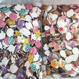 500PCS DIY Cartoon Heart Rabbit Sticker for Scrapbook Hairpin Jewelry