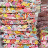 500pcs DIY Cartoon Fruit Animal Girls Sticker Beads Scrapbook Hairpin Jewelry