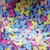 500pcs DIY Jelly Candy Bow Ribbon Sticker Beads