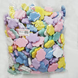 500pcs Resin Cloud Sticker Beads for Jewelry Making