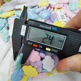 500pcs Resin Cloud Sticker Beads for Jewelry Making