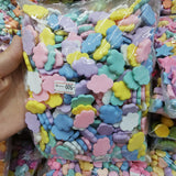 500pcs Resin Cloud Sticker Beads for Jewelry Making