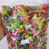 500pcs Resin Jelly Rose Flowers Sticker Beads for Scrapbook Hairpin Jewelry