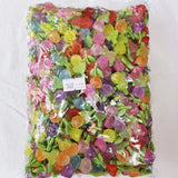 500pcs Resin Jelly Rose Flowers Sticker Beads for Scrapbook Hairpin Jewelry