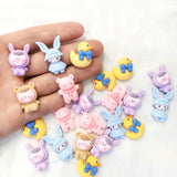 500pcs Cartoon Animal Sticker Cabochon Scrapbook Hairpin Jewelry DIY Accessories