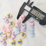 500pcs Cartoon Animal Sticker Cabochon Scrapbook Hairpin Jewelry DIY Accessories