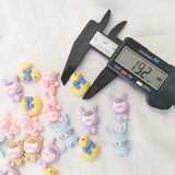 500pcs Cartoon Animal Sticker Cabochon Scrapbook Hairpin Jewelry DIY Accessories