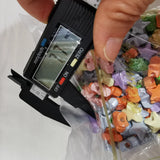 500pcs 17mm Acrylic Star Shape Spacer Beads for Jewelry Making