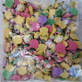 500 Acrylic Strawberry Cherry Doll Sticker Beads