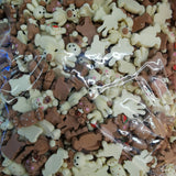 500pcs DIY Cartoon Bear Rabbit Sticker Flat Beads for Hairpin Jewelry
