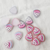 500 Candy Watermelon Sticker Beads 20-22mm for Scrapbook Hairpin Jewelry