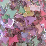 500 Resin Jelly Candy Sticker Half Beads for DIY Scrapbook & Jewelry Making