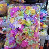 500pcs 22mm Resin Candy Flowers Sticker Beads for DIY Scrapbook Jewelry Making