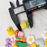 500pcs 25mm Resin Sticker Beads for DIY Jewelry Making Accessories