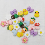 500pcs 25mm Resin Sticker Beads for DIY Jewelry Making Accessories
