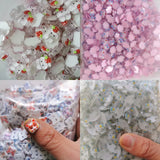 500 Resin Mini Cartoon Animal Sticker Flat Finger for Scrapbooking DIY