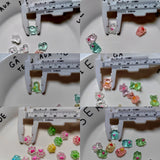 500pcs DIY Luminous Cartoon Sticker for Girls, Nail Art Decorations