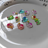 500pcs DIY Luminous Cartoon Sticker for Girls, Nail Art Decorations