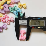 500pcs DIY Candy Resin 21mm Bowknot Ribbon Sticker Beads