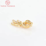 10PCS 9x17MM Goldfish Charms Pendants High DIY Jewelry Findings