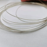 S999 Pure Silver Flat Wire for DIY Jewelry Making