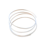 S999 Pure Silver Flat Wire for DIY Jewelry Making