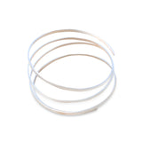Solid S999 Pure Silver Flat Wire for DIY Fine Jewelry Making