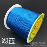 50M Plastic Crystal DIY Beaded Elastic Rope Jewelry String 7 Jade Thread