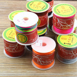 50M 1mm Nylon String Chinese Knotting Satin Braided Cord Beading Thread